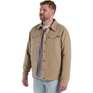 image:imageJustin J1458 Jackson Shacket  Stylish Mens Plaided Shirt Casual ButtonDown Warm Flannel LayerCoriander