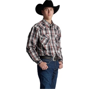 image:imageJustin J1507 Tech Classic Fit Shirt  Mens Long Sleeve ButtonDown ShirtComfortableStylish amp Versatile for Any OccasionRusset Brown